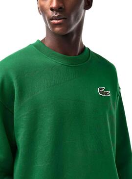 Sudadera Lacoste Jogger Loose Fit Verde Hombre