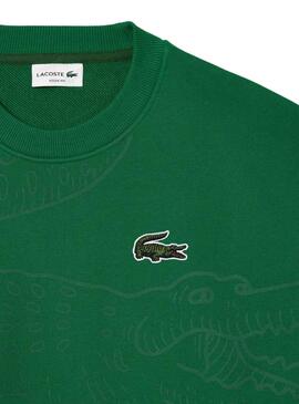 Sudadera Lacoste Jogger Loose Fit Verde Hombre