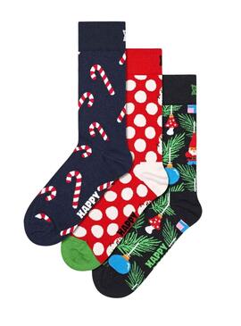 Pack Cacetines Happy Socks Navidad