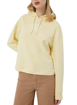 Sudadera Tommy Jeans Rlx Essential Amarillo Mujer
