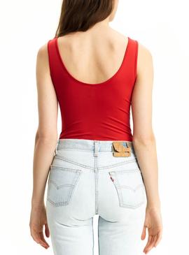 Body Levis Florence Rojo Mujer
