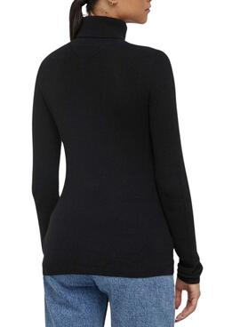 Jersey Tommy Jeans Essential Turtleneck Negro