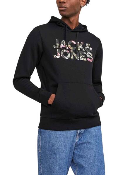 Botas marrón con cordones Jack & Jones de hombre de color Negro
