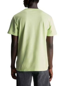 Camiseta Calvin Klein Basica Lima Para Hombre