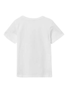 Camiseta Name It Tavik Blanco Para Niño