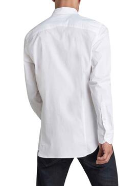 Camisa G-Star Dressed Super Slim Blanco