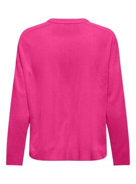 Jersey Only Fia Fucsia para Mujer
