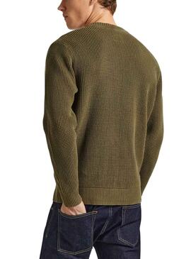 Jersey Pepe Jeans Maxwell Verde Para Hombre