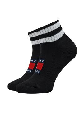 Calcetines Tommy Jeans TH Uni Sport Negro Unisex