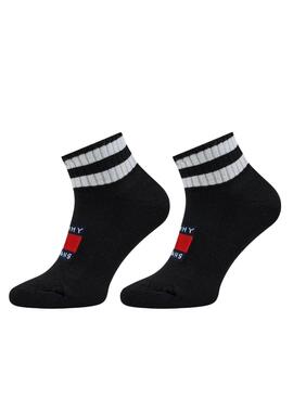 Calcetines Tommy Jeans TH Uni Sport Negro Unisex