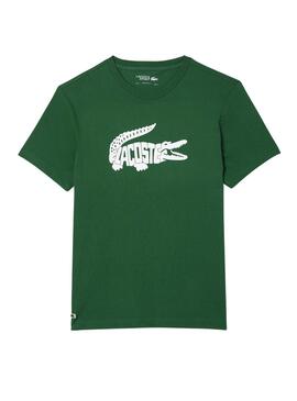 Camiseta Lacoste Ultradry Verde para Hombre