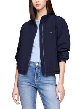 Chaqueta Tommy Jeans Essential Marino para Mujer