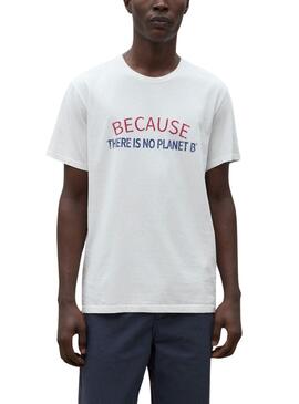 Camiseta Ecoalf Melti Blanco para Hombre