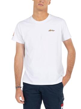 Camiseta El Pulto Logo Formas Blanco Hombre