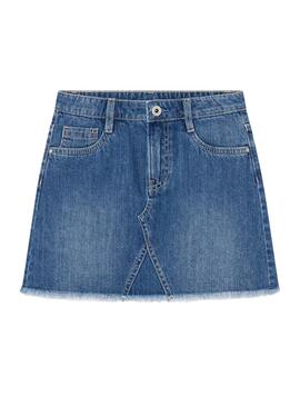 Falda Pepe Jeans A-Line Skirt Denim Azul Niña