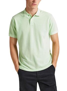 Polo Pepe Jeans New Oliver Verde para Hombre