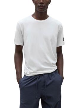 Camiseta Ecoalf Vent Blanco Para Hombre