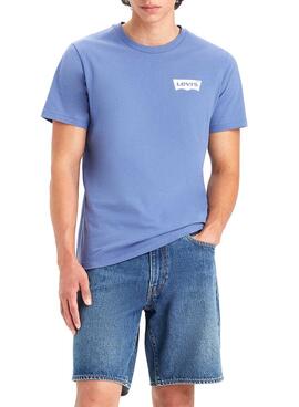 Camiseta Levis Seasonal Azul para Hombre