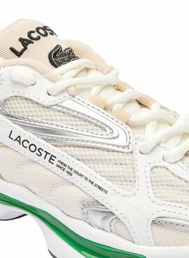 Zapatillas Lacoste L003 2K24 Blanco Verde Mujer