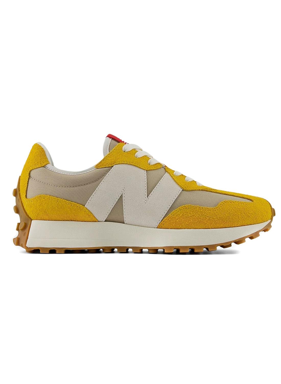 New balance niño amarillas best sale