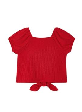 Camiseta Mayoral Canale Rojo para Niña