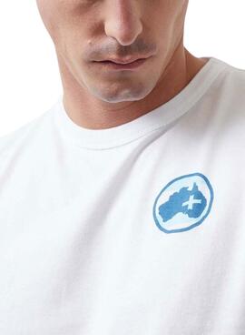 Camiseta Altonadock Logo Blanco Para Hombre