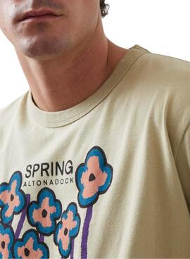Camiseta Altonadock Spring Verde Para Hombre