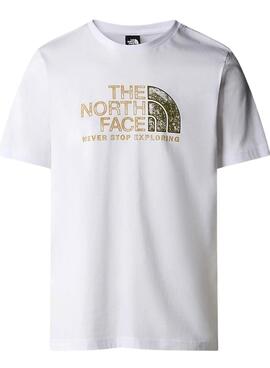 Camiseta The North Face Rust 2 Blanco Para Hombre