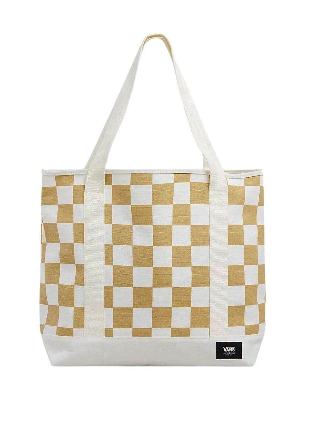 Bolso Vans Pergs Tote Amarillo Para Mujer