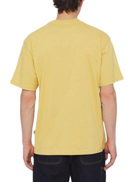 Camiseta Dickies Luray Pocket Amarillo Para Hombre