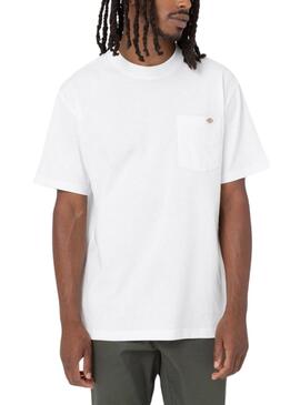 Camiseta Dickies Luray Pocket Blanco Para Hombre