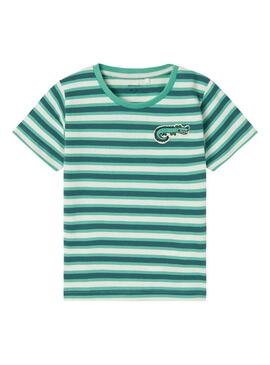 Camiseta Name It Dike Verde Para Niño