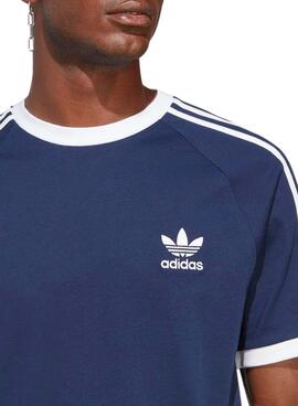 Camiseta Adidas Adicolor Classics Marino Para Hombre