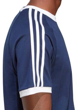 Camiseta Adidas Adicolor Classics Marino Para Hombre