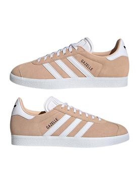 Zapatillas Adidas Gazelle Rosa Para Mujer