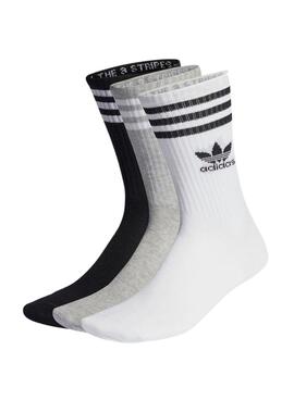 Pack Calcetines Adidas Mid Cut Para Mujer Y Hombre