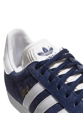 Zapatillas Adidas Gazelle Marino Para Hombre