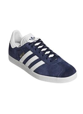 Zapatillas Adidas Gazelle Marino Para Hombre