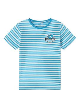 Camiseta Name It Dalovan Azul Para Niño