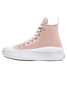 Converse All Star Chuck Taylor Move Rosa Para Mujer