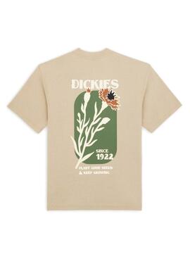 Camiseta Dickies Herndon Beige Para Hombre