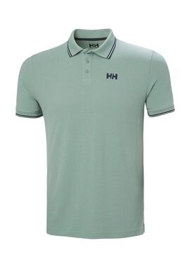 Polo Helly Hansen Kos Verde Para Hombre