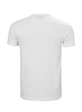 Camiseta Helly Hansen Core Blanco Para Hombre