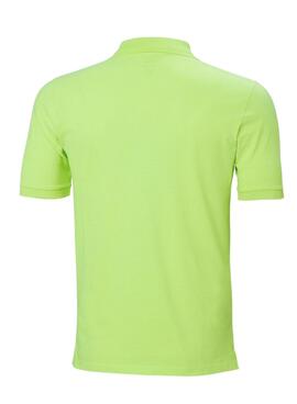 Polo Helly Hansen Koster Verde Para Hombre