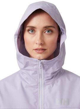 Cortavientos Helly Hansen Belfast Lila Para Mujer