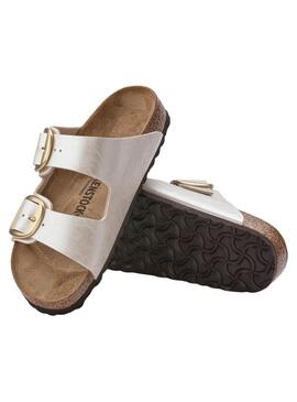 Sandalias Birkenstock Big Buckle Nacar Para Mujer