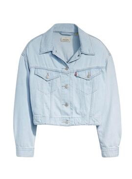 Cazadora Levis Fatherweight Denim Para Mujer