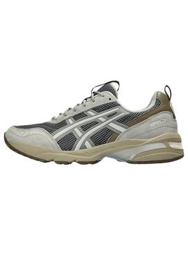 Zapatillas Asics Gel 1090 V2 Gris Y Tostado Para Hombre