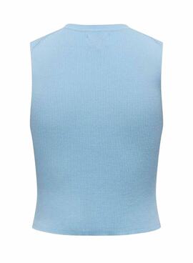 Top Only Majli Azul Para Mujer