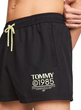 Bañador Tommy Jeans Slim Drawstring Azul Para Hombre